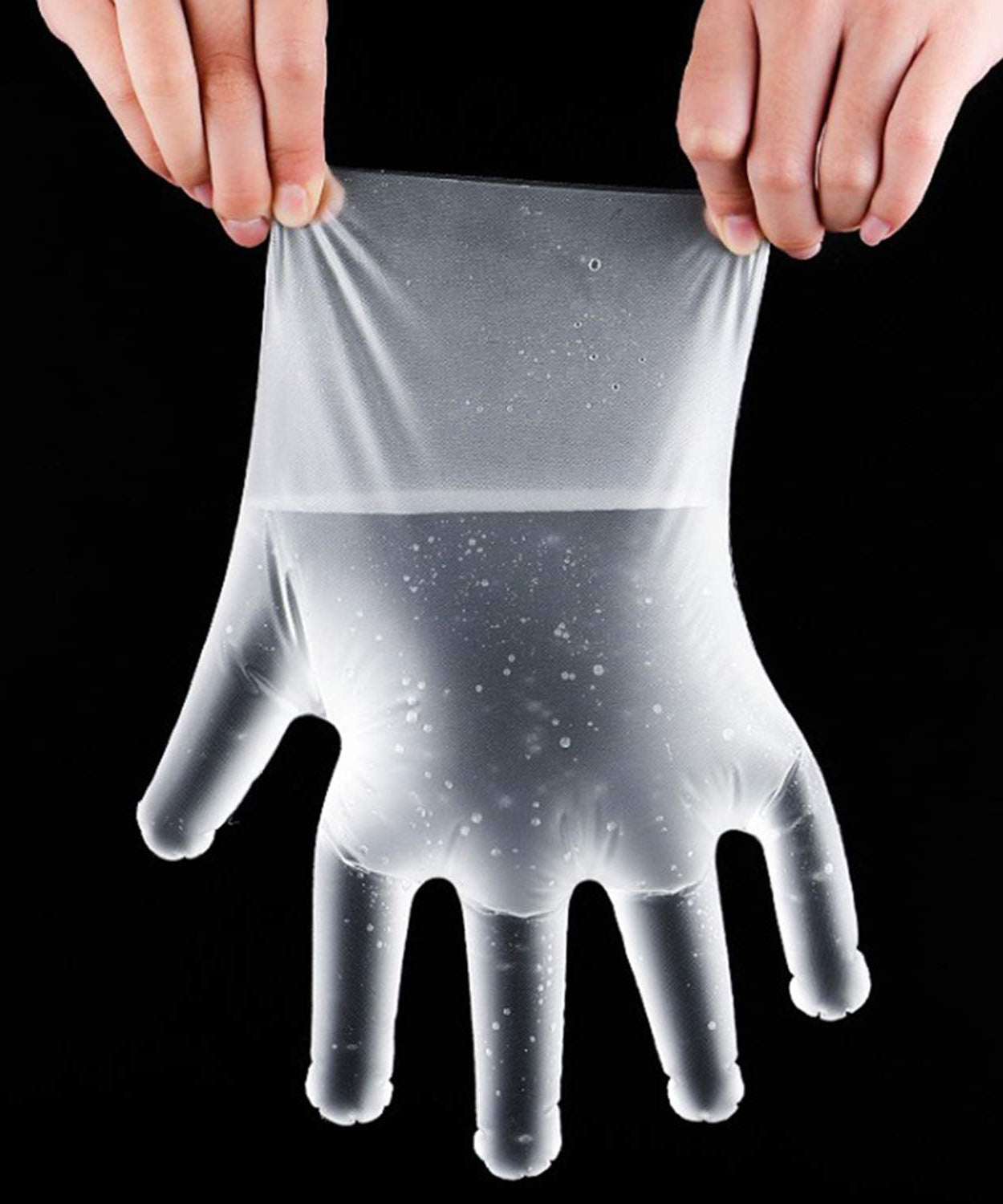 Gloves in packaging