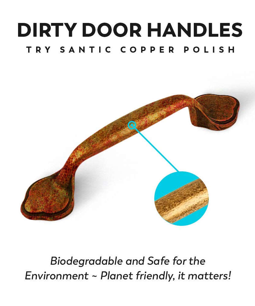 Metal cleaner product with label visible.