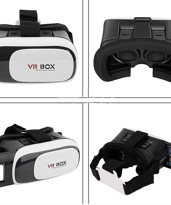 3D virtual reality headset with lens adjustment