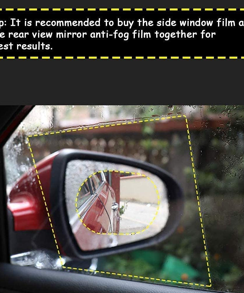 Waterproof mirror film for safe driving