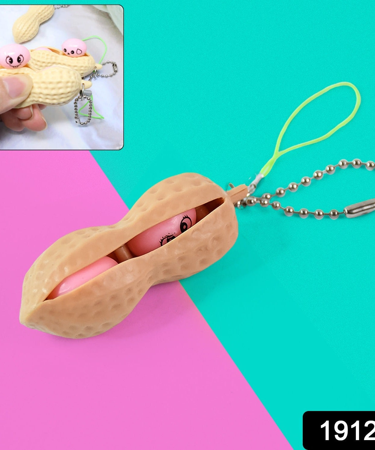 Squeeze Peanut Stress Reliever Toy