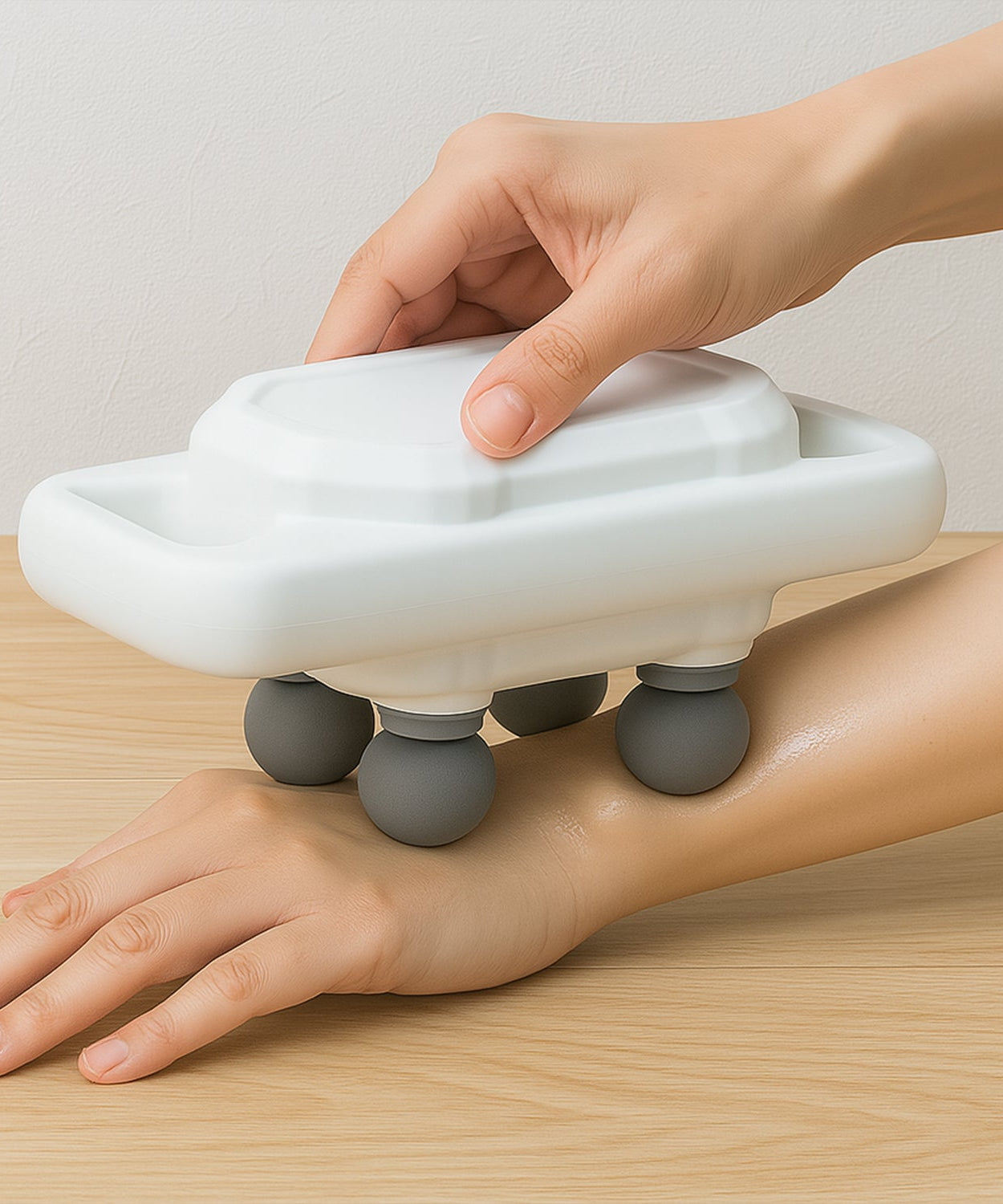 Handheld Full Body Massager 6-Head Massage Gun (1 Pc / Mix Color)