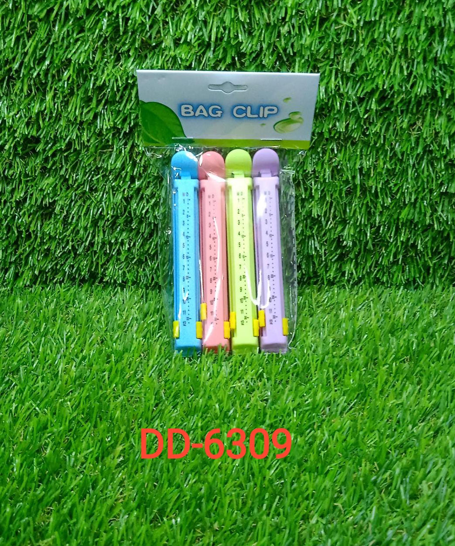 Versatile food sealing clips for ensuring airtight storage of packed items.