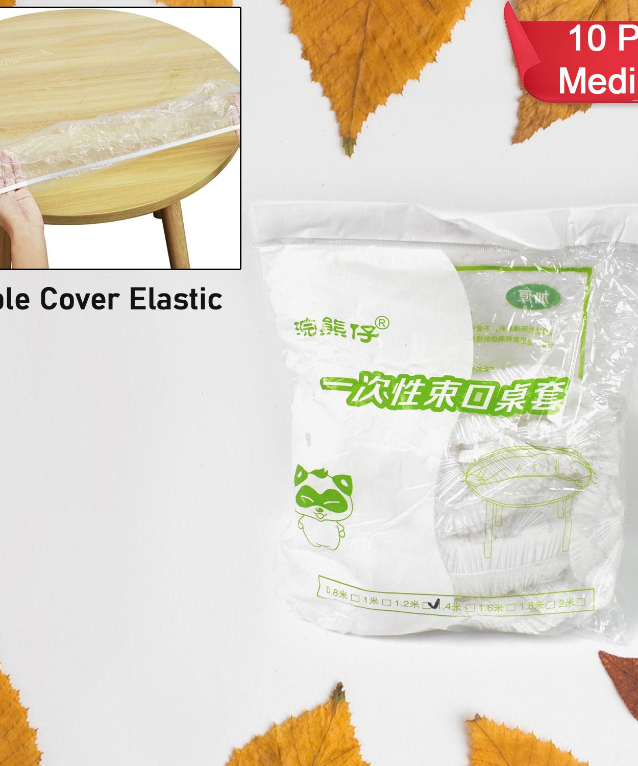 Medium Elastic Table Cover Bag, Table Protector Bag 1.4 Mtr. (10 Pcs Set)