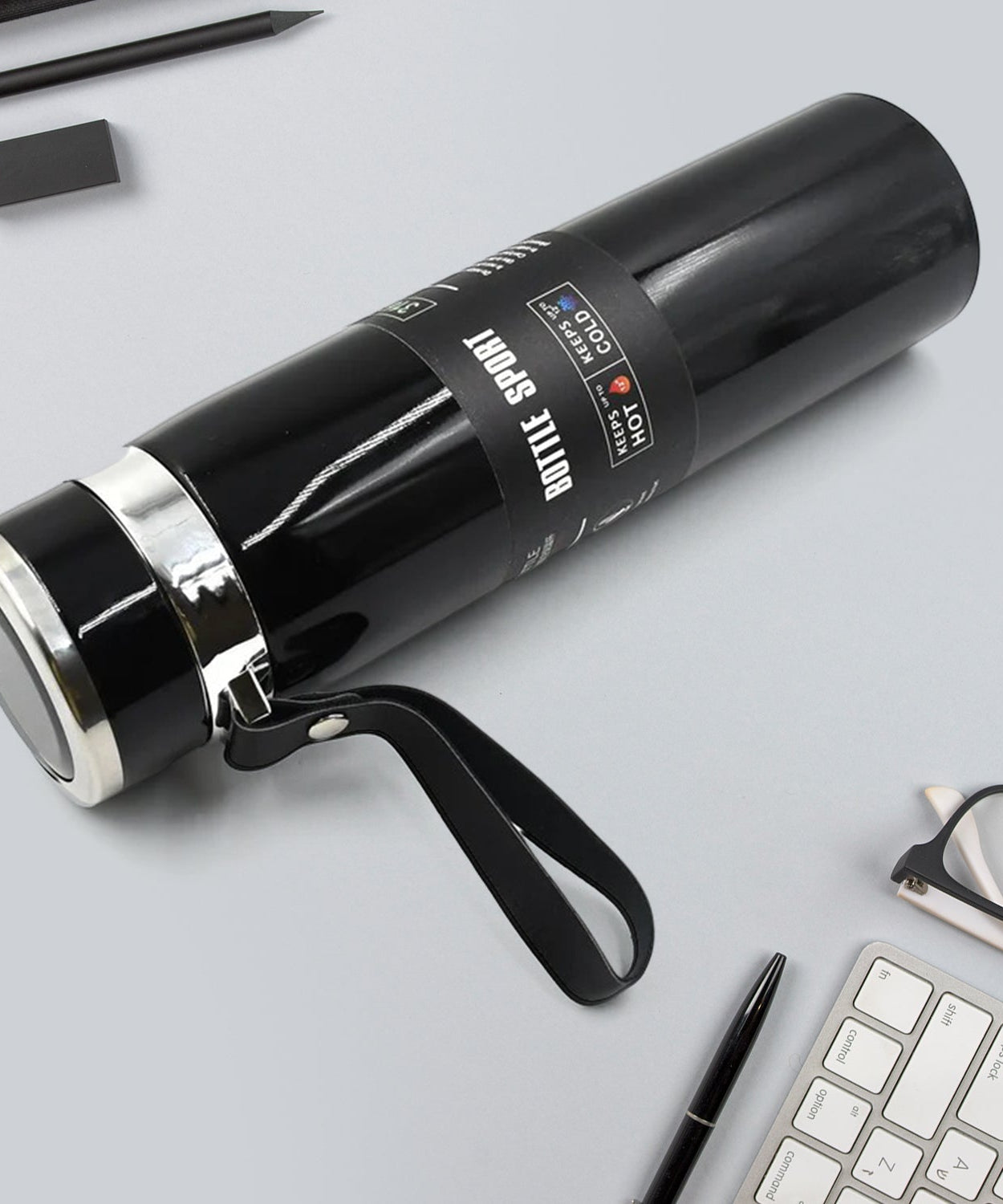 Double Stainless Steel Wall Flask Vacuum Insulated Water Bottle