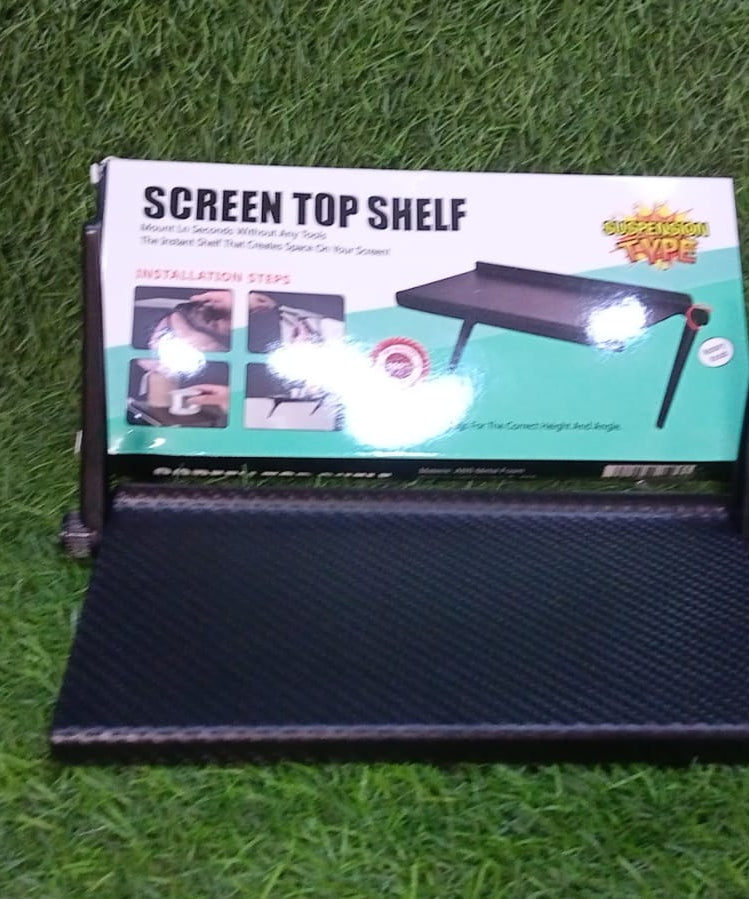 Versatile TV shelf for cable boxes, gaming consoles, and cellphone stand.