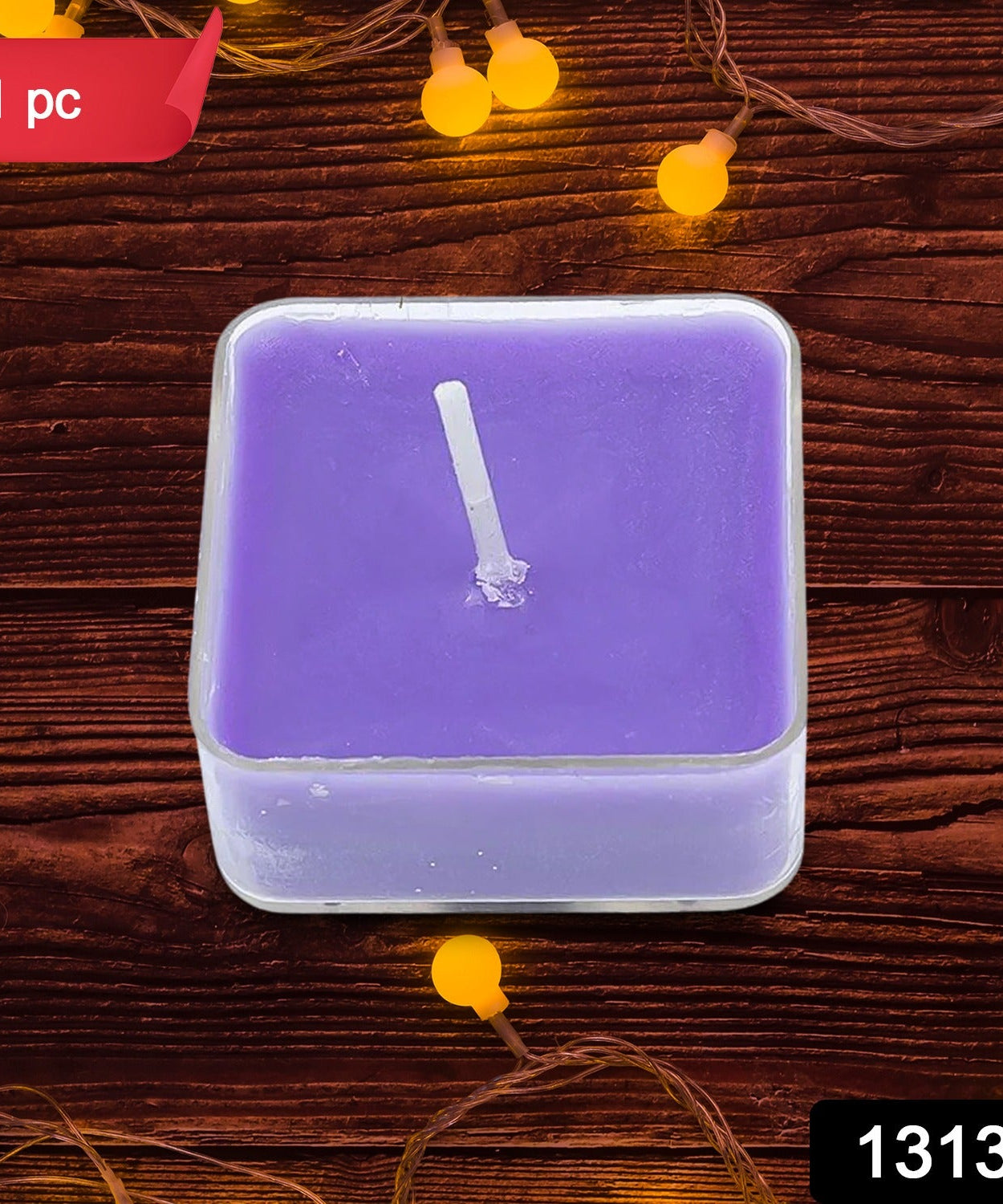 Smokeless Scented Acrylic Lavender Tealight Candles | Scented Acrylic Tealight Candle Set of 1 for Home Decoration and Celebrations | Long Burning Time Candle, Diwali (1 Pc / Mix Color)