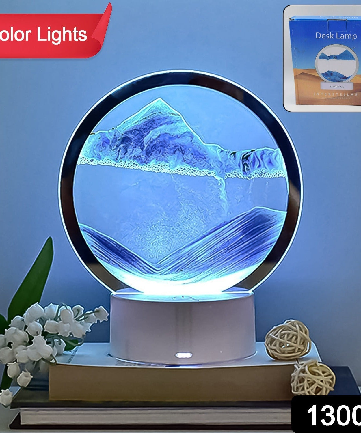 5 Color Light Moving Sand Art Picture