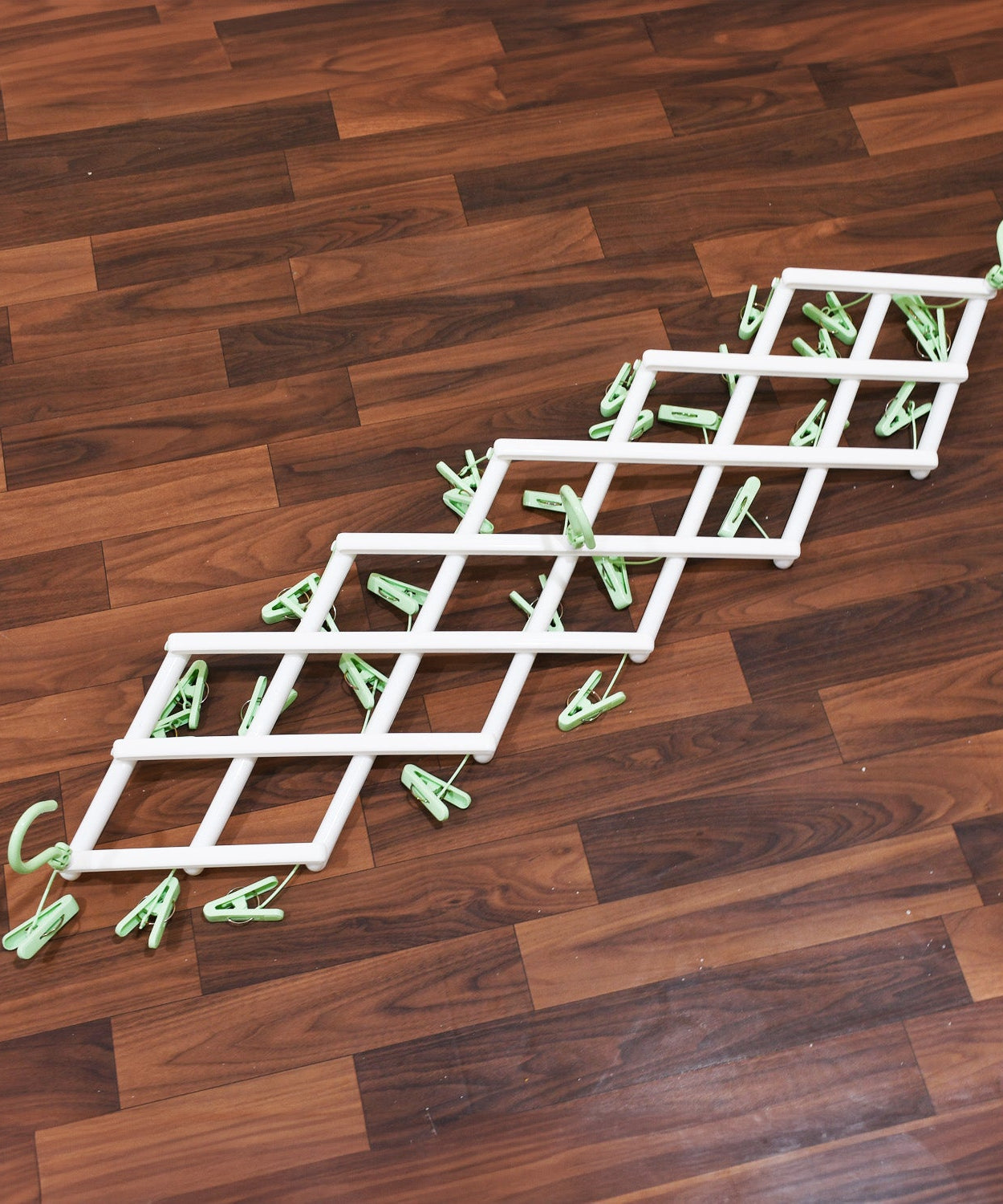 Big Adjustable Clothes Hanger, Windproof Tumble Dryer, Extendable, Socks Washing Liner, Plastic Drying Rack, Sock Hanger, Foldable Hanger, Underwear Dryer with 29 Clips