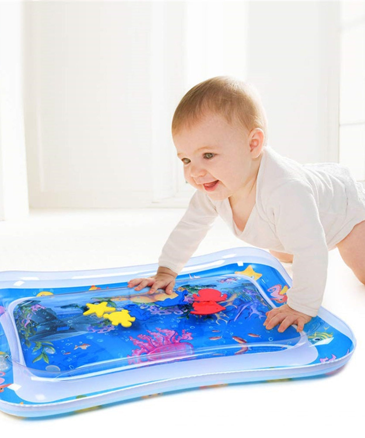 Water mat for baby play