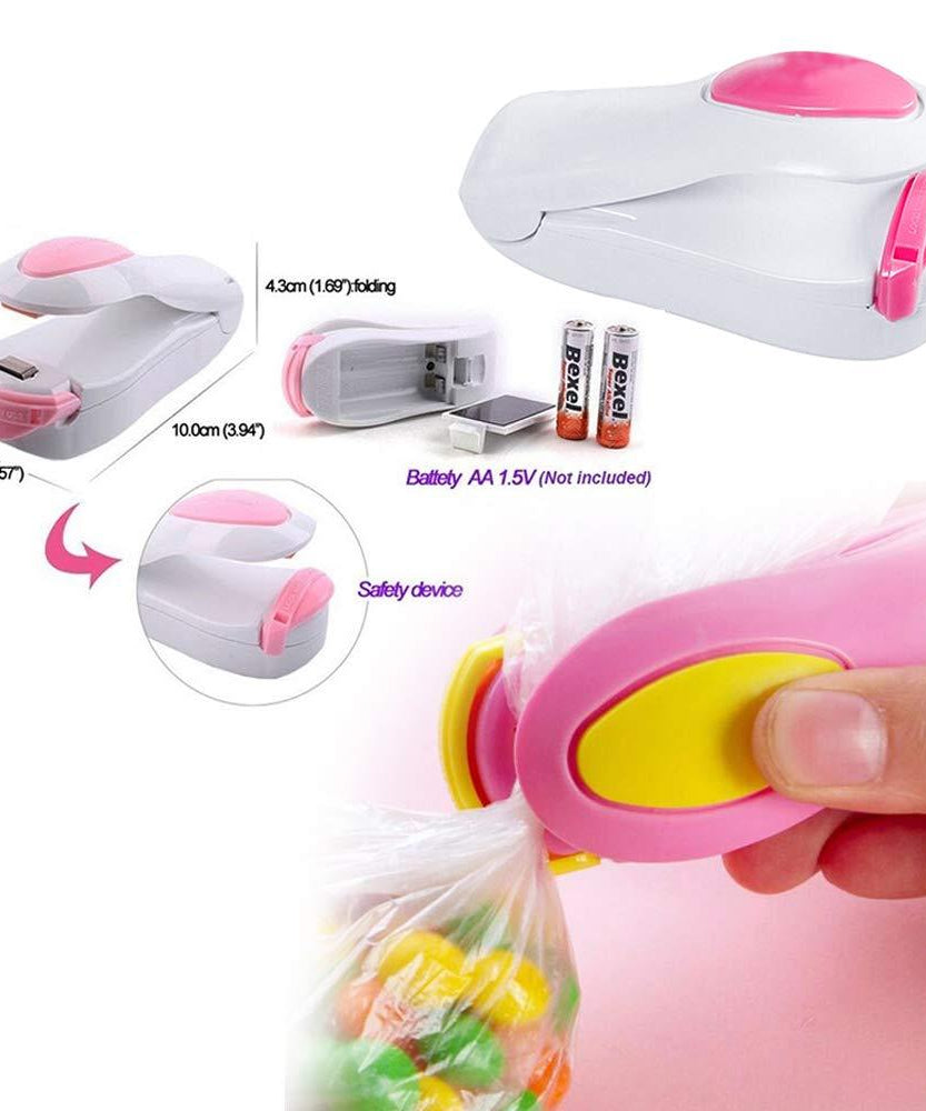 Hand Held Sealer (Mini Sealing Machine / Mix Color / 1 Pc)