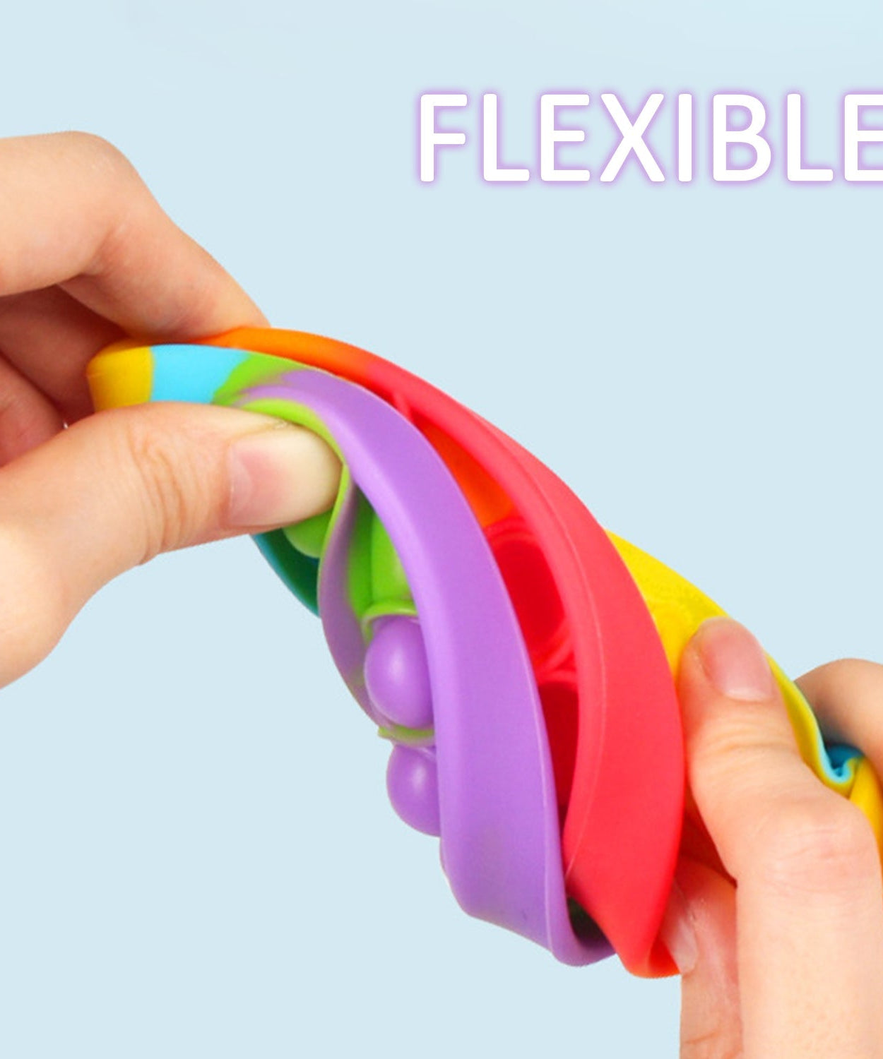 Close-up of Among Us fidget toy.