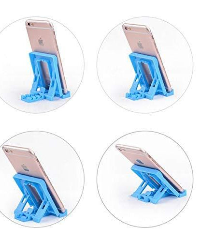 Mobile stand with 4 adjustable positions and foldable feature