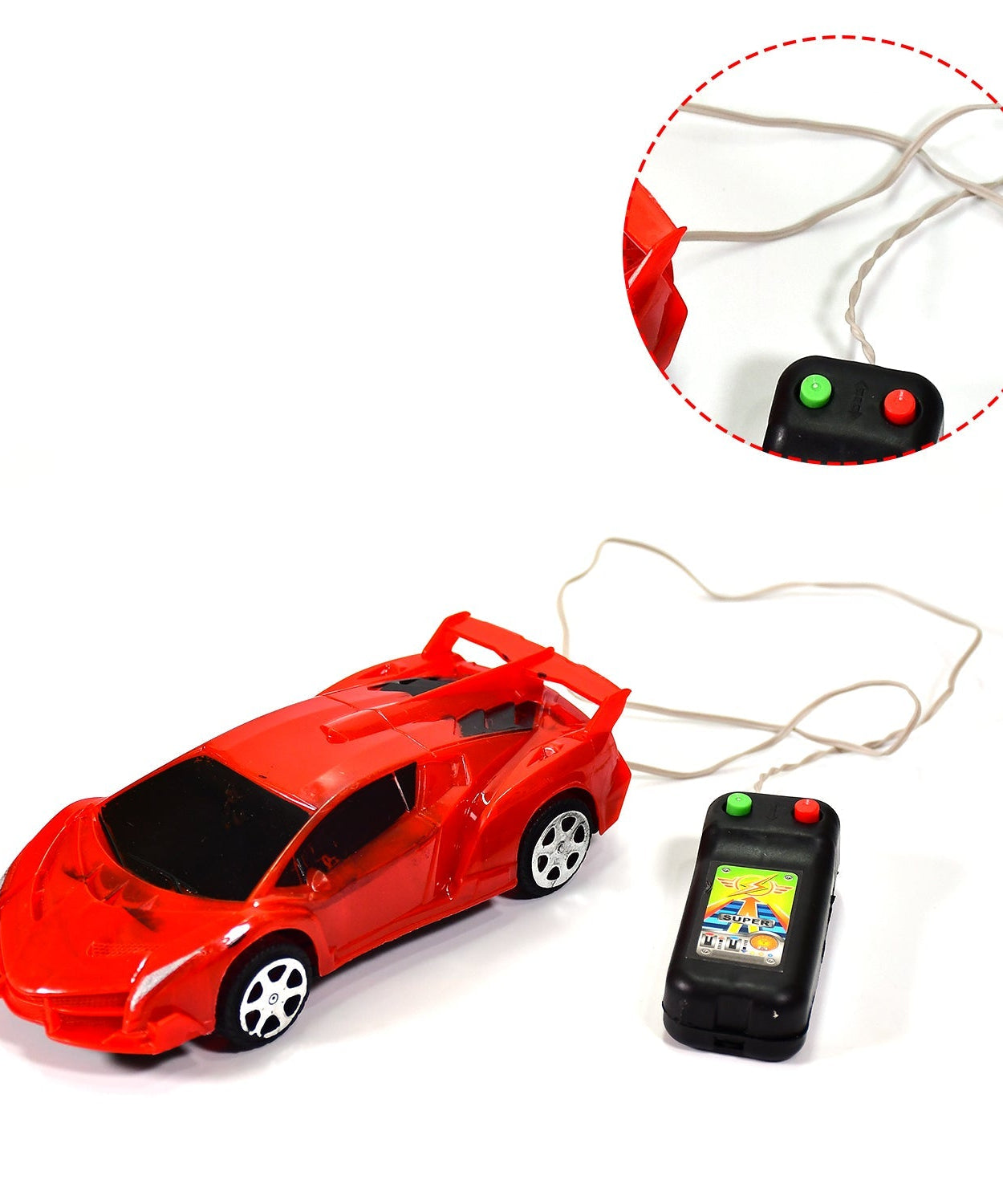 Remote control racing car