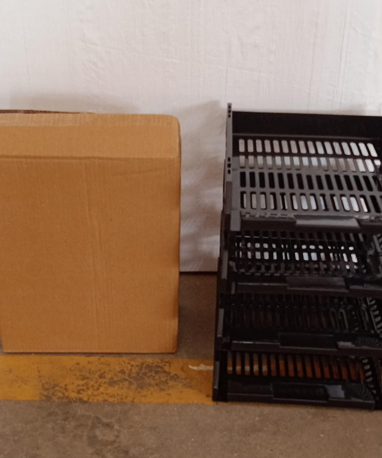 4-Layer Multifunctional File Rack with Drawers for Office Desk