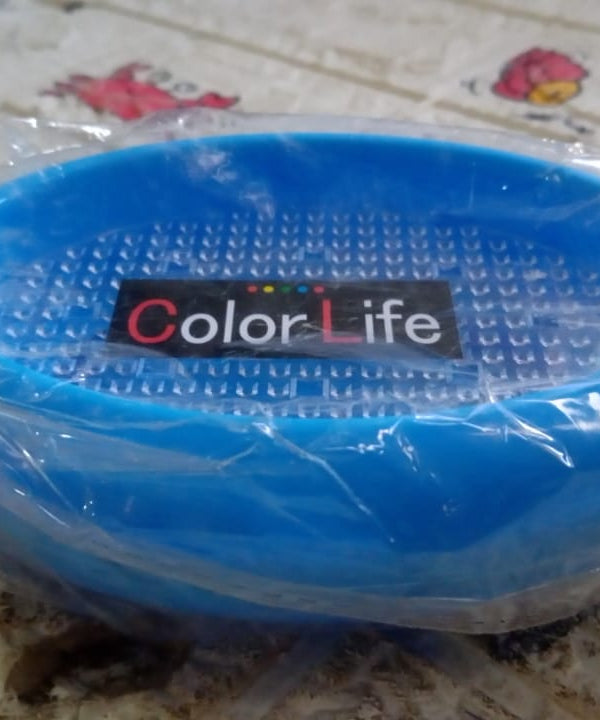 Bathroom Accessories Plastic Soap Case / Soap Dish / Soap Stand, Plastic Soap Case Soap Holder Soap Dish For Bathroom Kitchen Sink (Oval / Heart Shape Soap case / 1 pc )