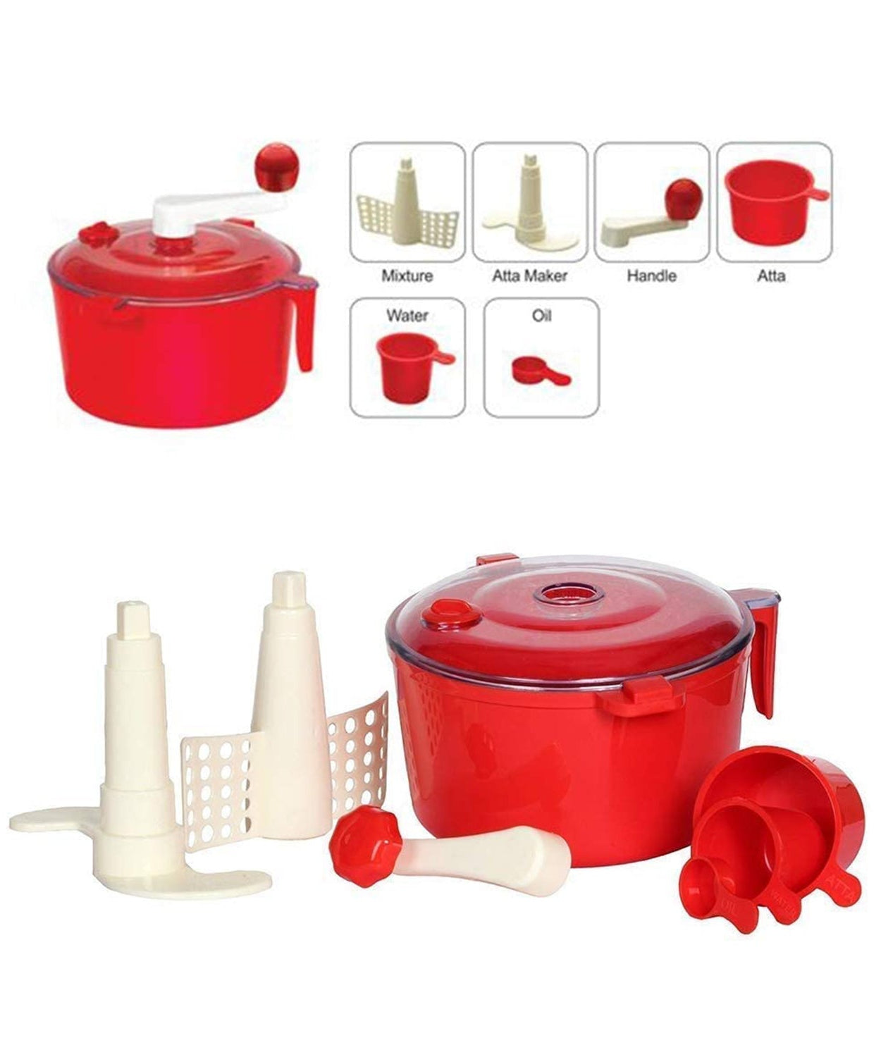 Dough Maker Machine With Measuring Cup (Atta Maker)