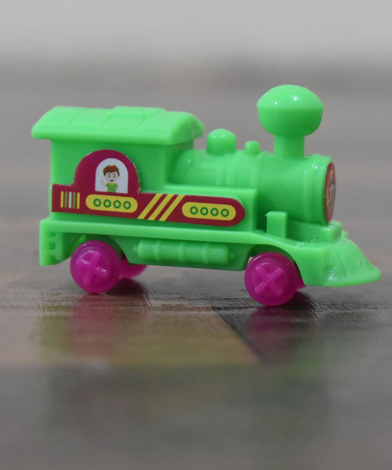 Pull along train toy for babies