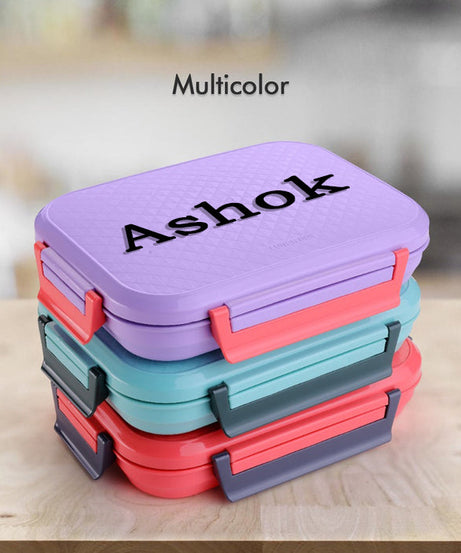 Customized Break Time Lunch Box Steel Plate Multi Compartment Lunch Box Carry To All Type lunch In Lunch Box & Premium Quality Lunch Box ideal For Office , School Kids & Travelling Ideal