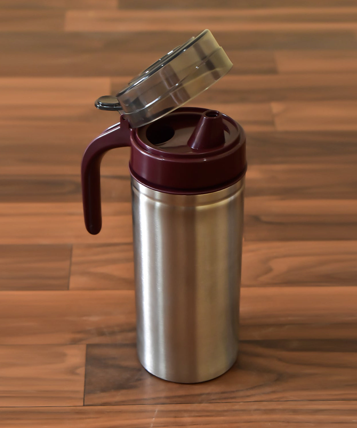 Stainless steel oil dispenser with small nozzle, 750ml