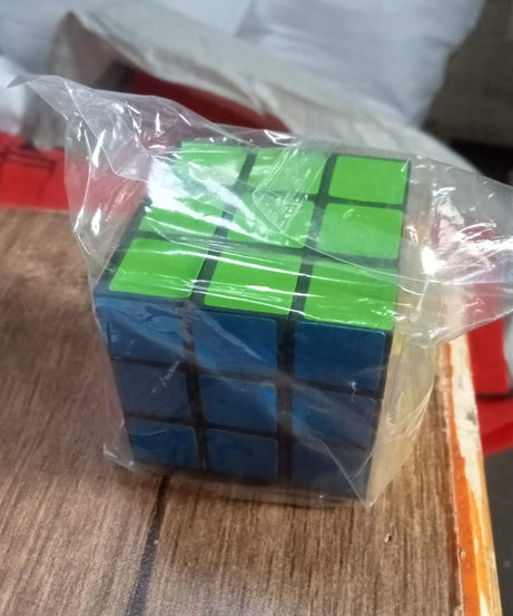 3x3x3 puzzle game, multicolor