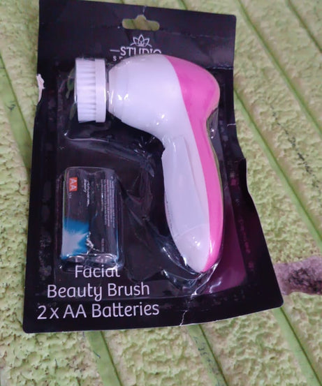 Facial Beauty Brush, Face Massager (1 Pc / With 2 AA Battery Included)