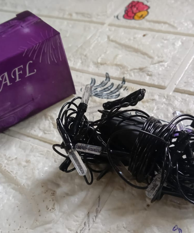 Multi-color festival string lights for Diwali and weddings