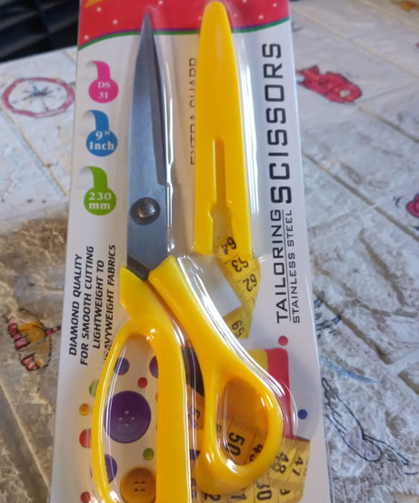 Scissors for craft work paper cutter Scissor stainless steel All Purpose Ergonomic Comfort Grip Office Scissors Craft Shears Sharp Scissors (9 Inch)