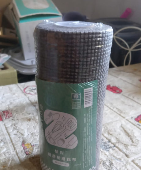 Durable Microfiber Kitchen Scrub Cloth – Wear-Resistant & Multipurpose Cleaning Cloth (20×22cm, 1 Pc)