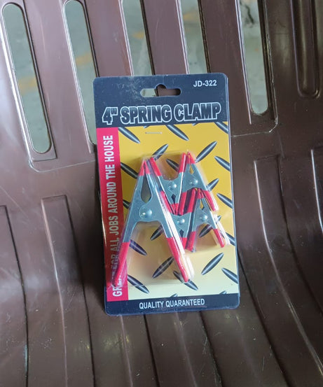 Metal Spring Clamps, Heavy Duty Spring Metal Clips Clamp  (5 Pcs Set)