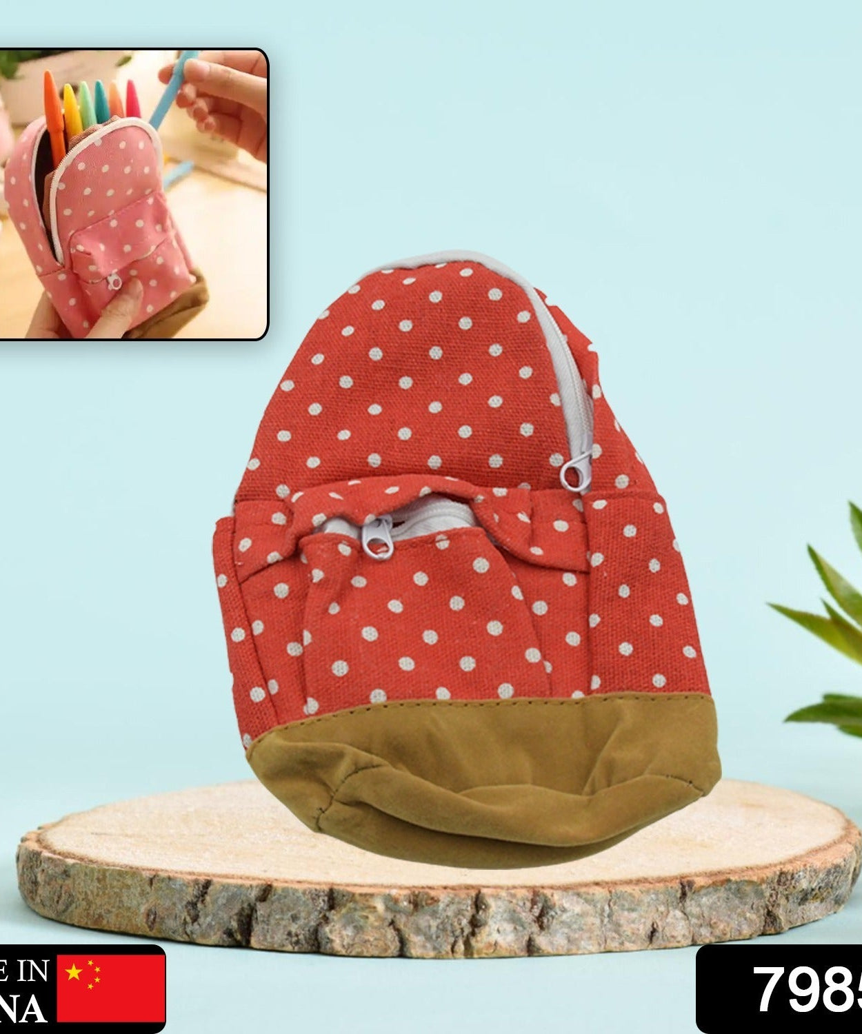 Mini backpack pouch for travel and school