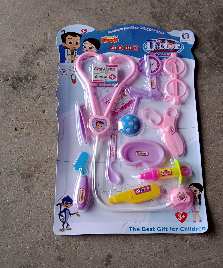 Assorted medical tools for kids in multicolour