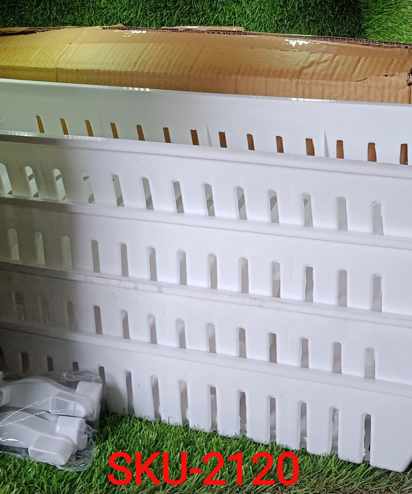 Compact 4-layer storage rack for home organization