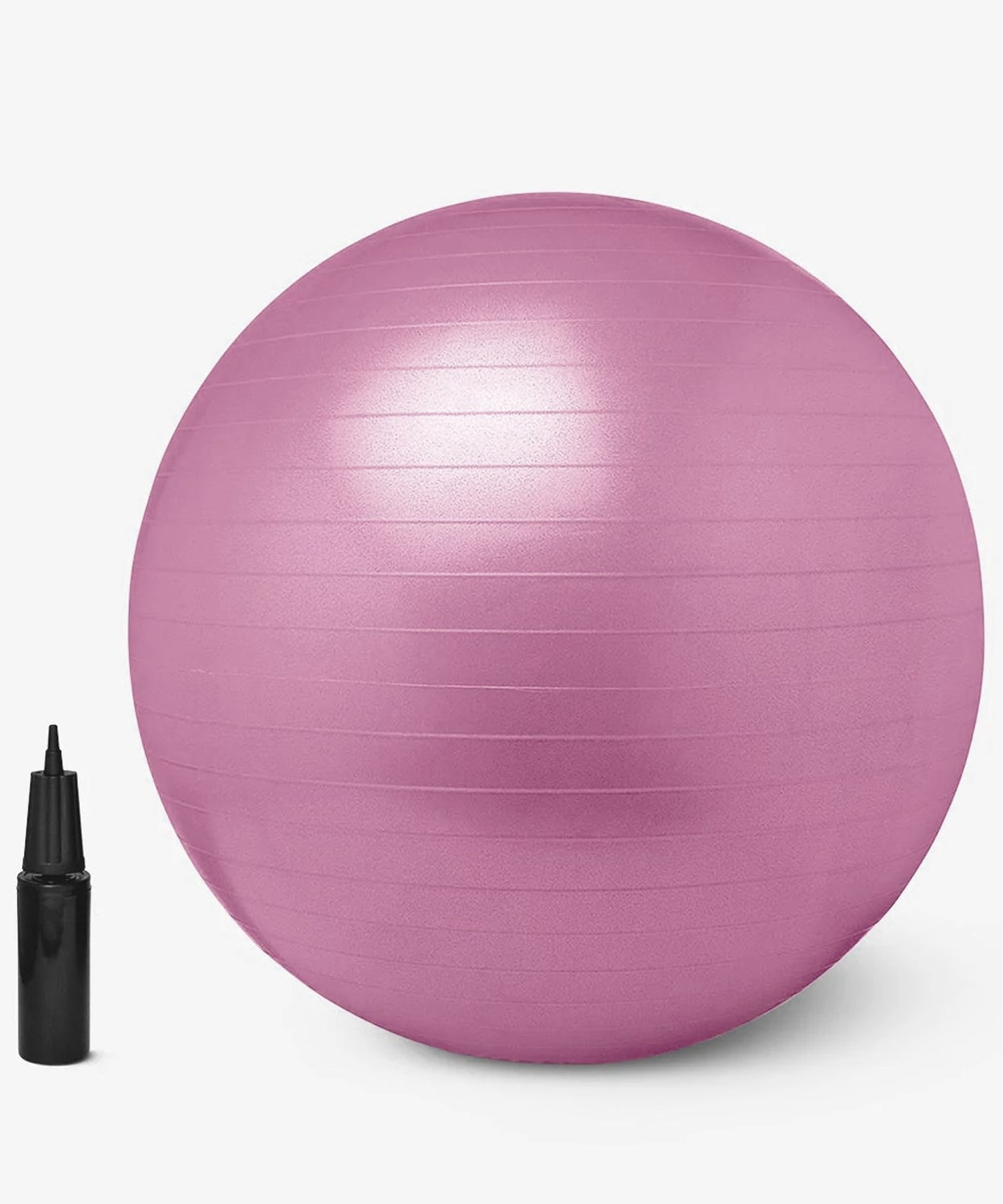 Anti Burst 65 cm Exercise Ball with Inflation Pump, Non-Slip Gym Ball, for Yoga (1 Pc / Mix Design & Color)