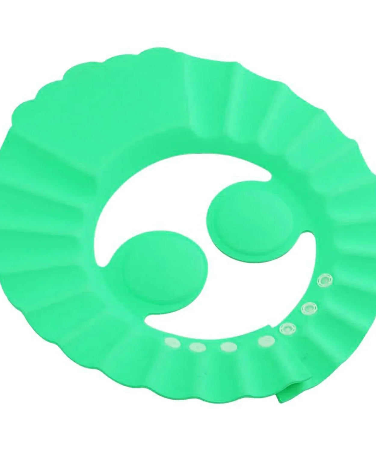 Baby hair wash cap with ear and eye protection