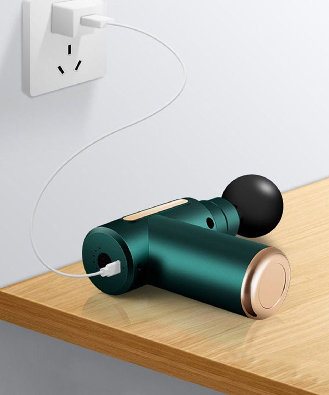 Advanced deep tissue massage device for targeted pain relief, various attachments.