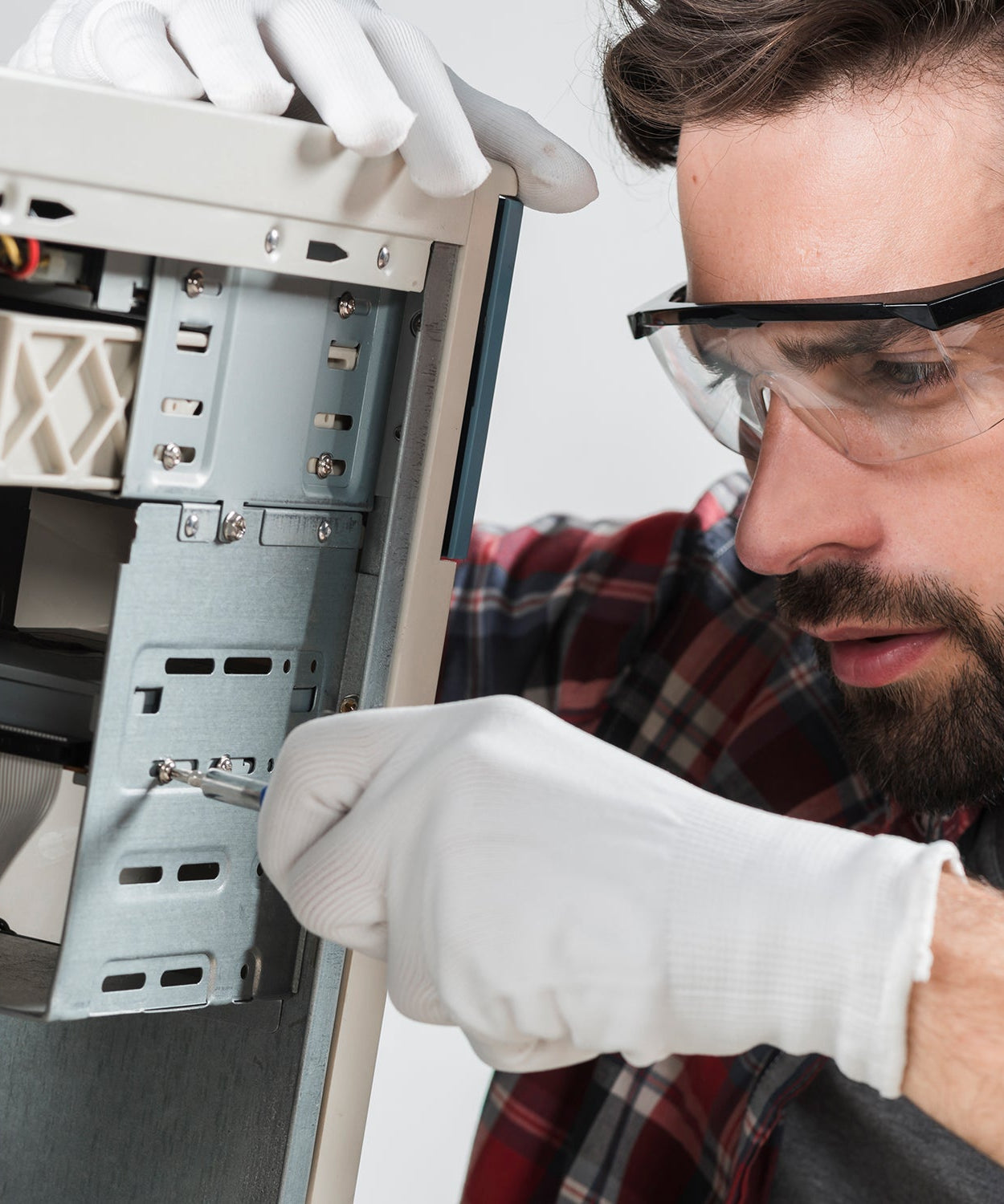 16-in-1 steel screwdriver set with magnetic bits