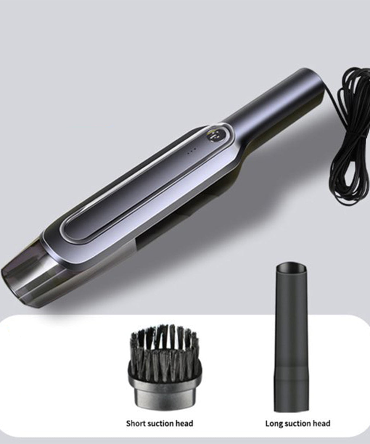 Portable vacuum cleaner for car and home cleaning