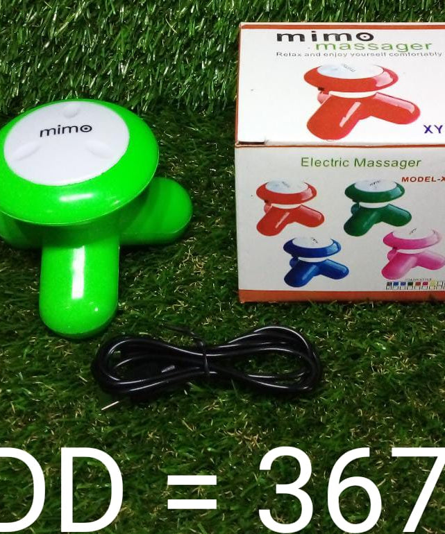 Portable USB vibration massager for daily relaxation.