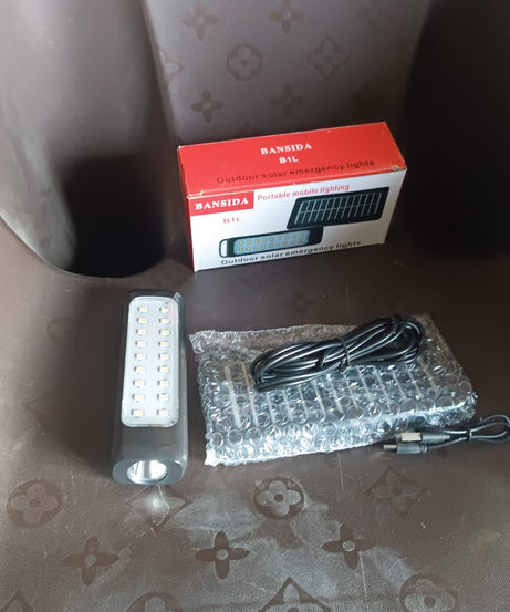 3 Modes Outdoor Indoor Hanging Solar Light  Small 18LED & 1 Big LED