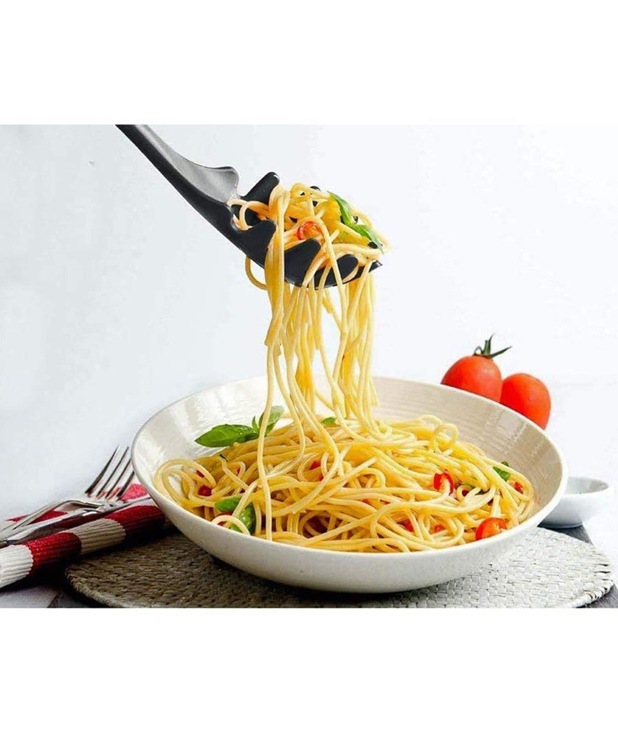 Non-stick spoon set with detailed view