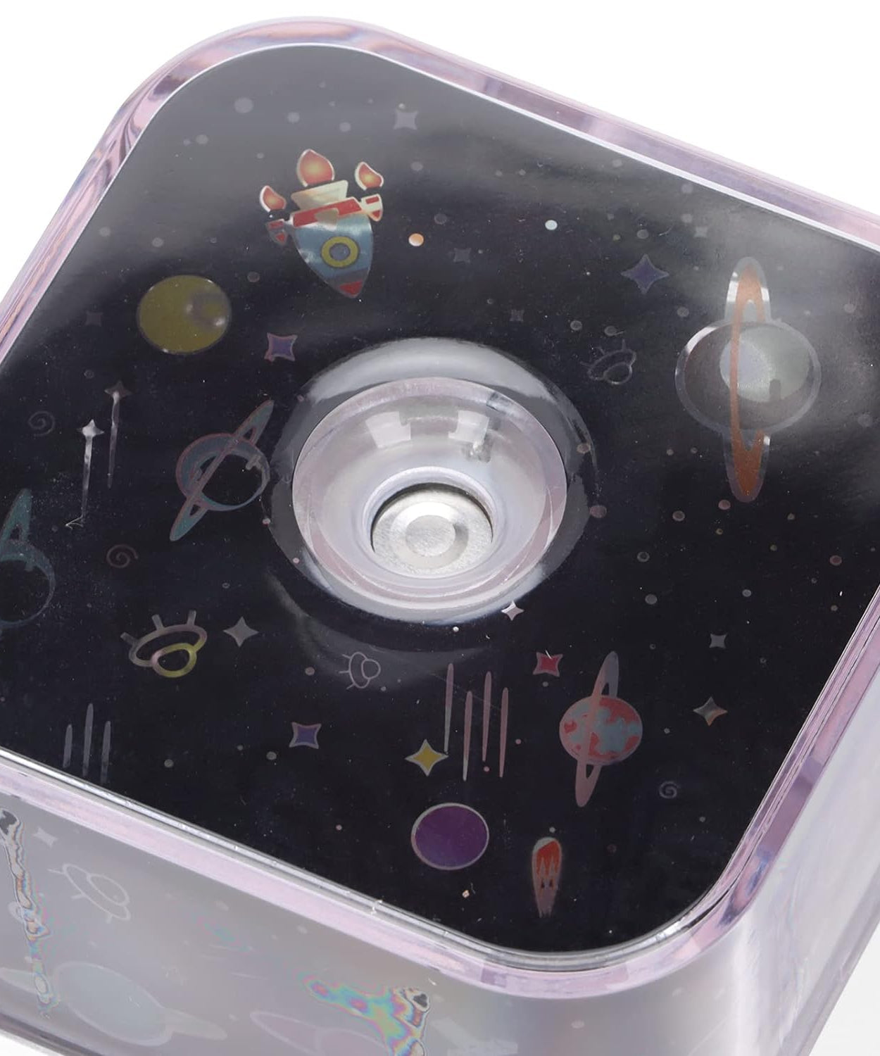 Starry night light projector with ultrasonic humidifier