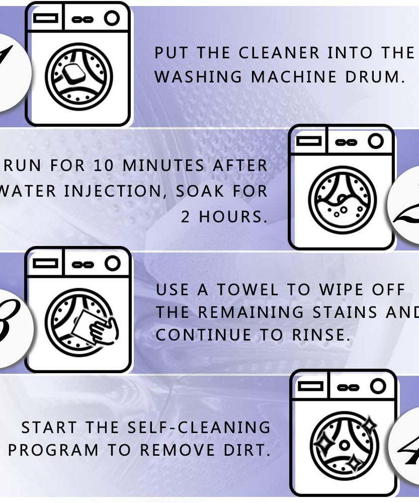 Washing machine tablets with refreshing lavender fragrance