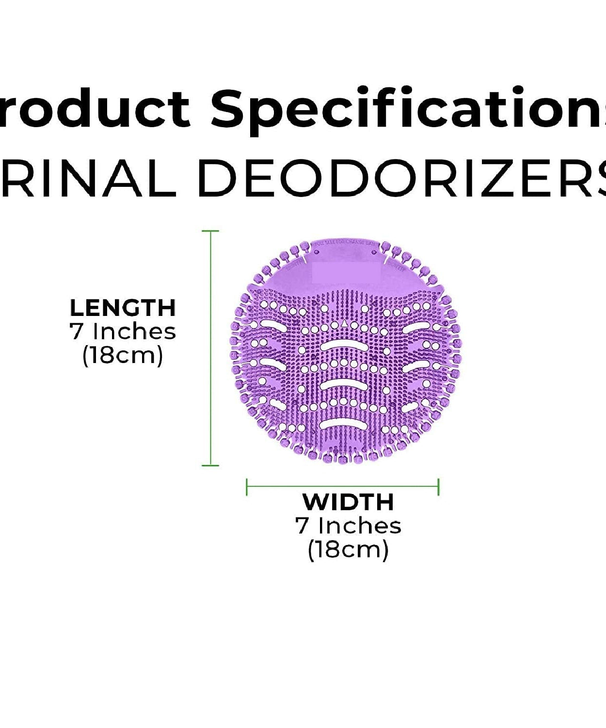 urinal splash guard mat.