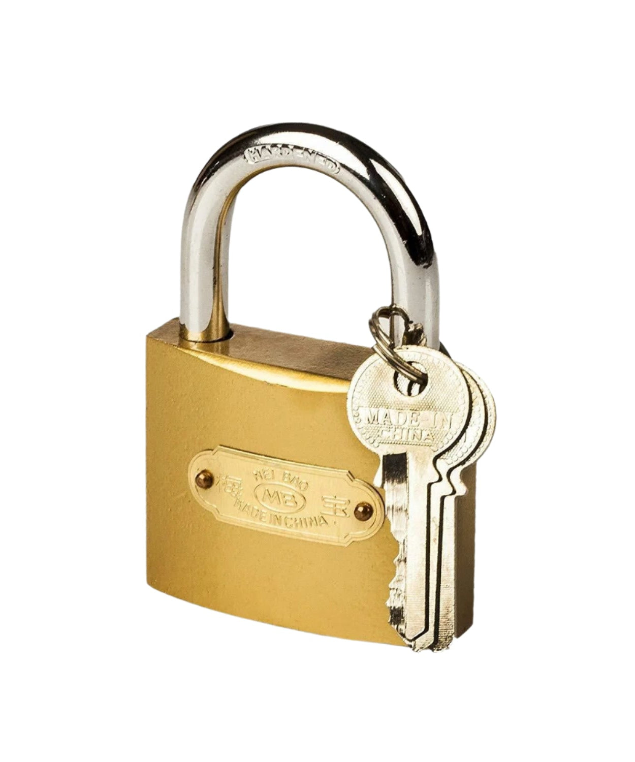 Solid imitation copper lock
