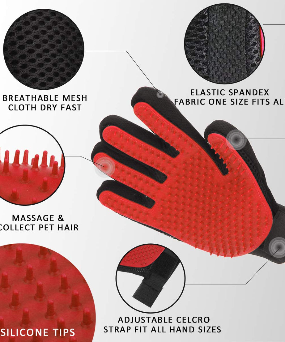 Red True Touch cleaning tool, versatile for kitchen use