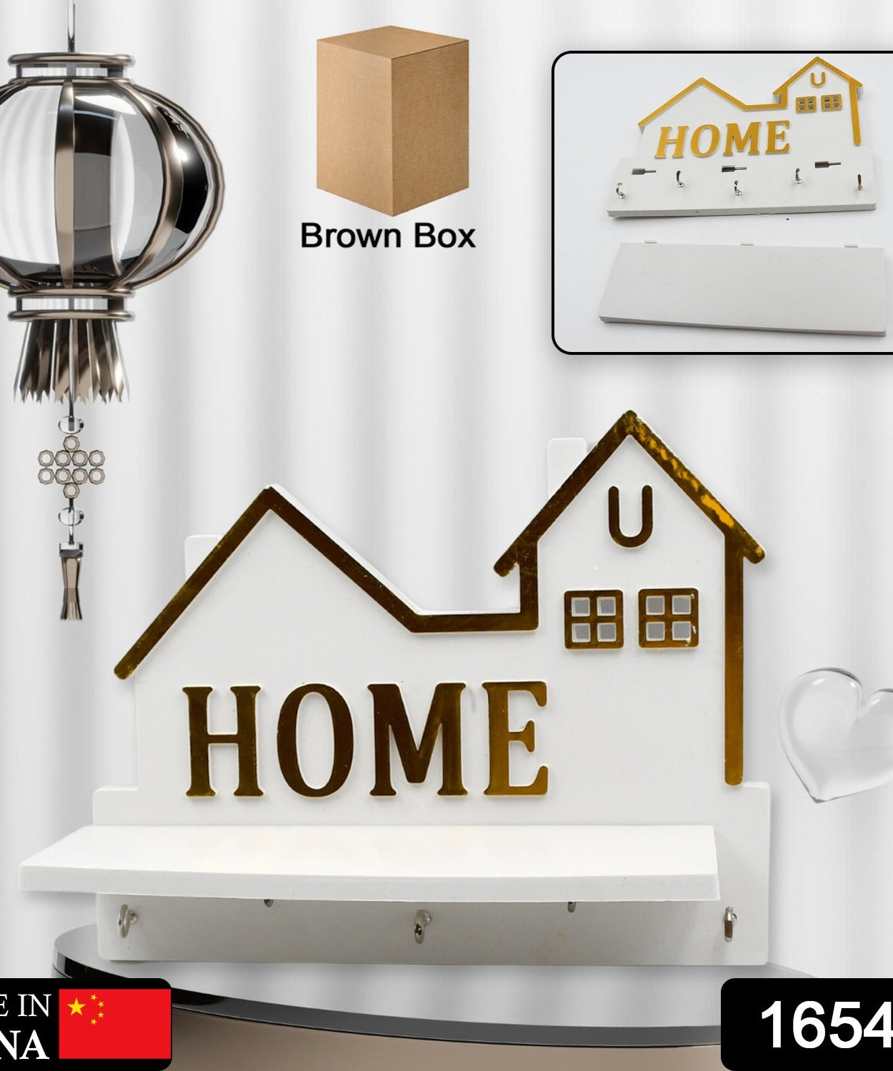 Vintage style key holder for home decoration