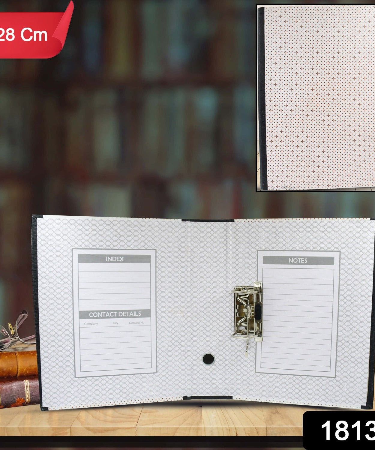 Button Clip Box File