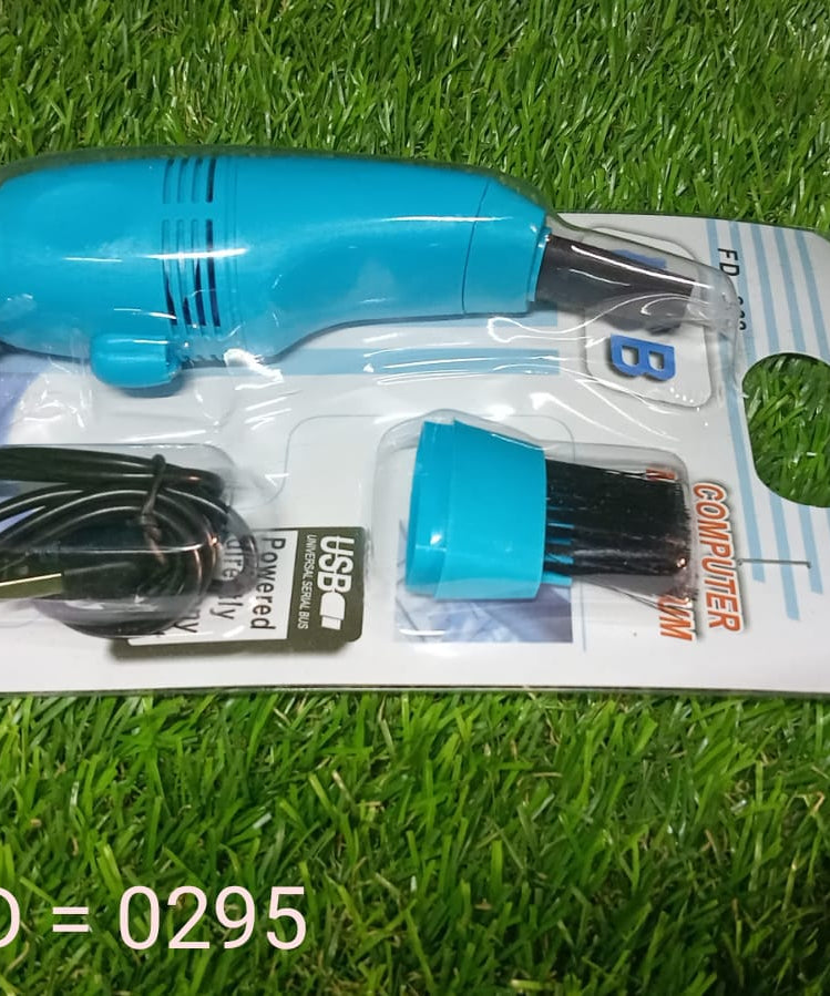 Durable USB mini vacuum cleaner for precise dust removal from tight spaces and devices.