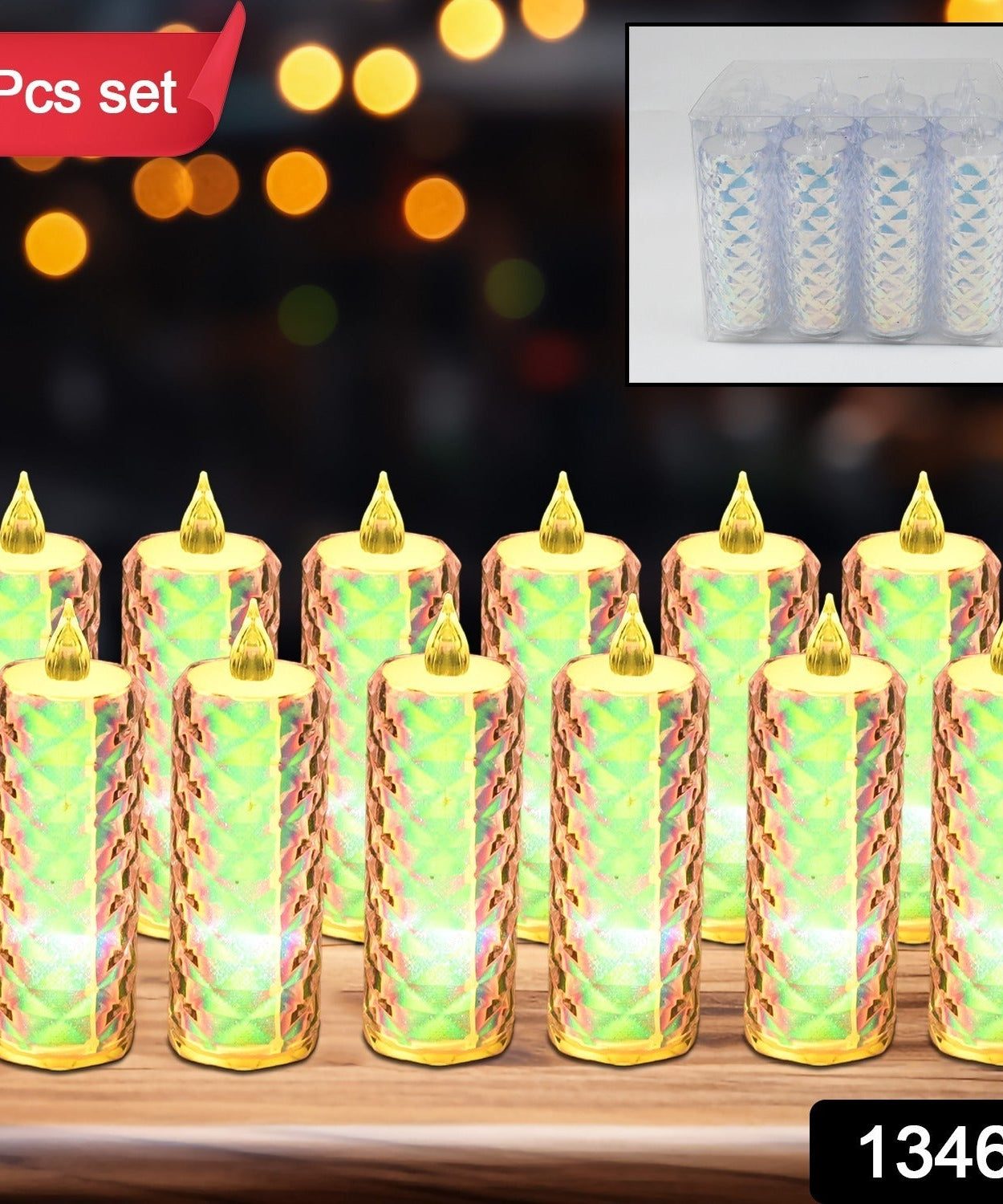 Flameless LED tea lights